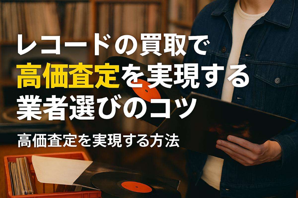レコードの買取で高価査定を実現する業者選びのコツ！