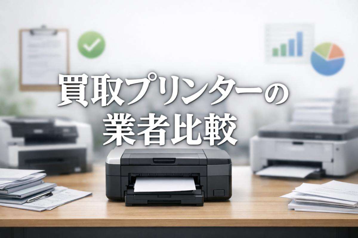 買取プリンターの業者比較｜高額査定のコツと中古・故障品対応ガイド